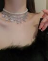 Iced Out Sparklista Crystal Choker Necklace | K Kovin Jewelry